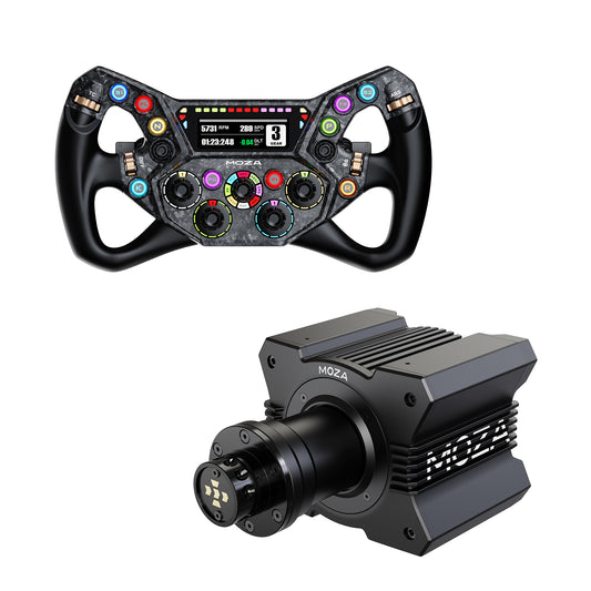 MOZA R9 V3 con KS Pro