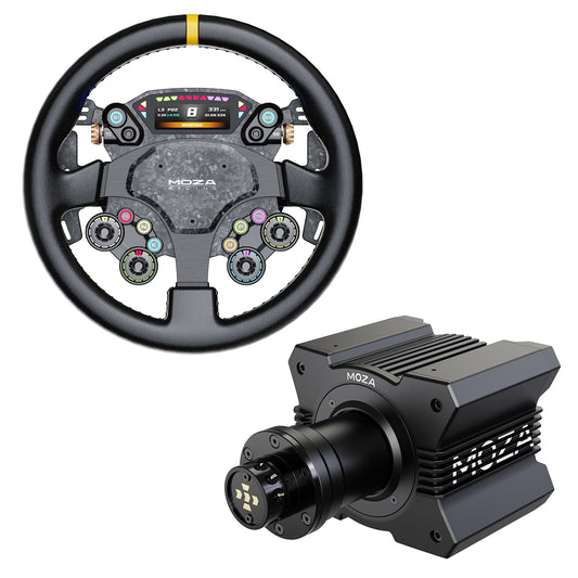 MOZA R9 V3 con CS Pro
