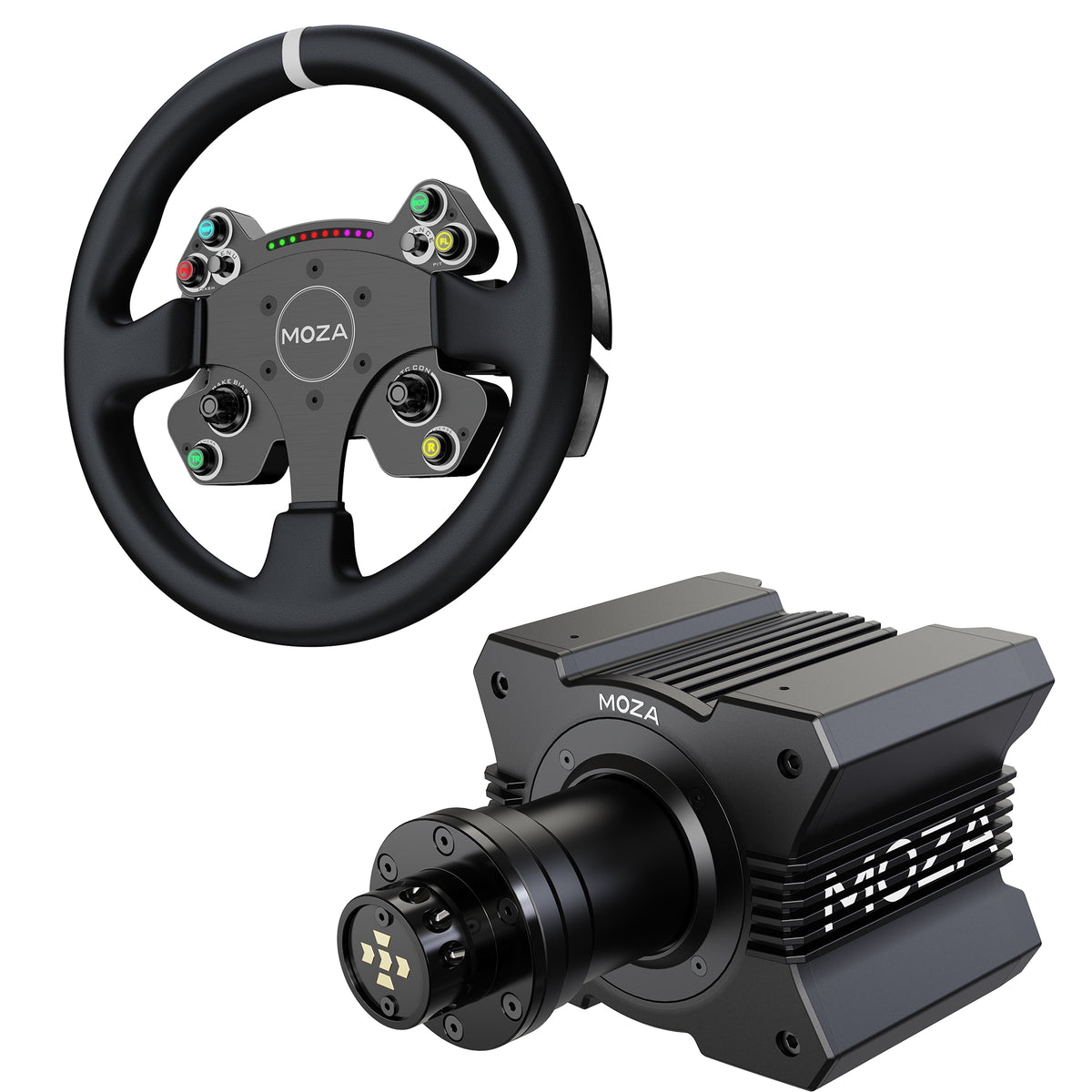 MOZA R9 V3 con CS V2P