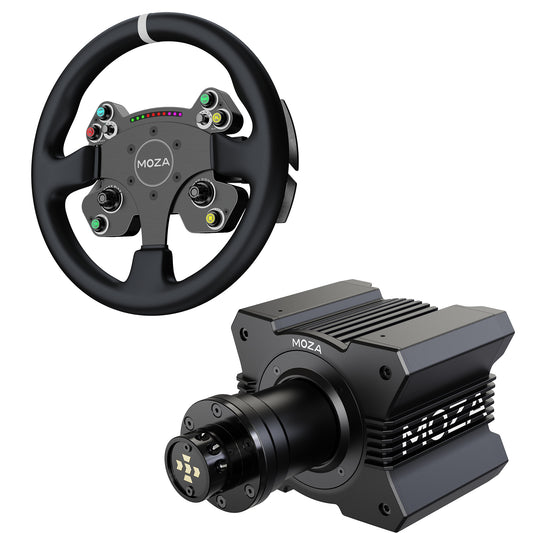 MOZA R9 V3 con CS V2P