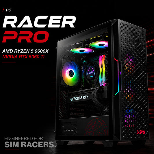 PC Racer Pro AMD Ryzen 5 9600X NVIDIA RTX 5060 Ti