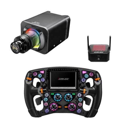 Simagic Alpha EVO 12Nm con ZEUS Formula y MagicDash 4