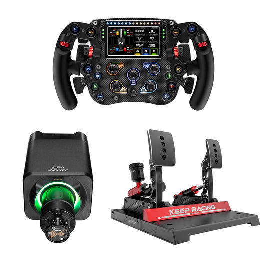 Simagic Alpha EVO Pro 18Nm con FX Pro y P1000-FRS