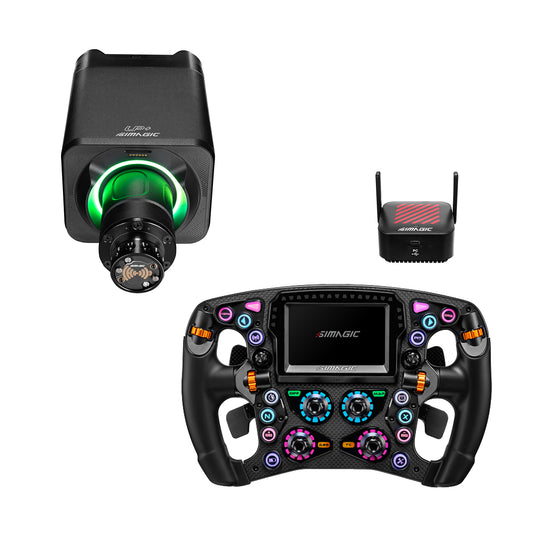 Simagic Alpha EVO Pro 18Nm con ZEUS Formula y MagicDash 4