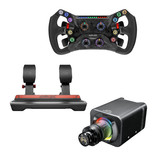 Simagic Alpha EVO Sport 9Nm con GT Neo y P700