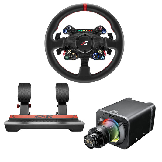 Simagic Alpha EVO Sport 9Nm con Neo X-330R y P700