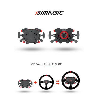 Simagic GT Pro Hub & P-330R (Leather)