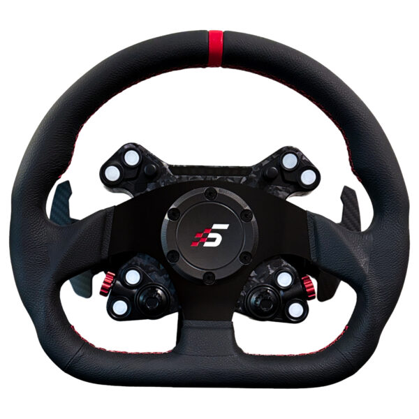 Volante Simagic tipo D Neo X Hub con 2 Shifters y Dual Clutch