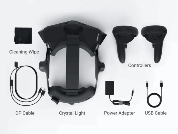 Lente VR Pimax Crystal Light con 2 controles - Image 4